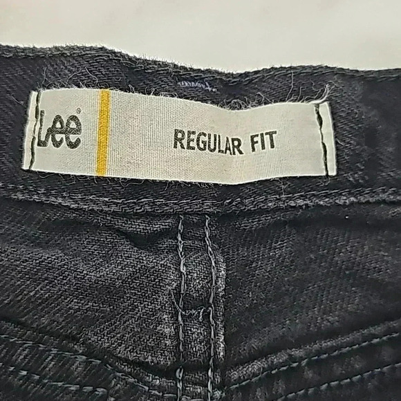 Lee NWOT Regular fit 34x34 black denim jeans. - Picture 8 of 9